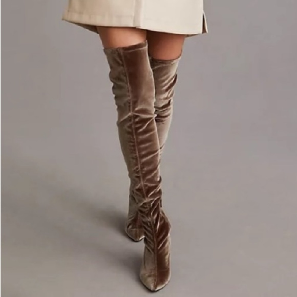By Anthropologie over the knee boots